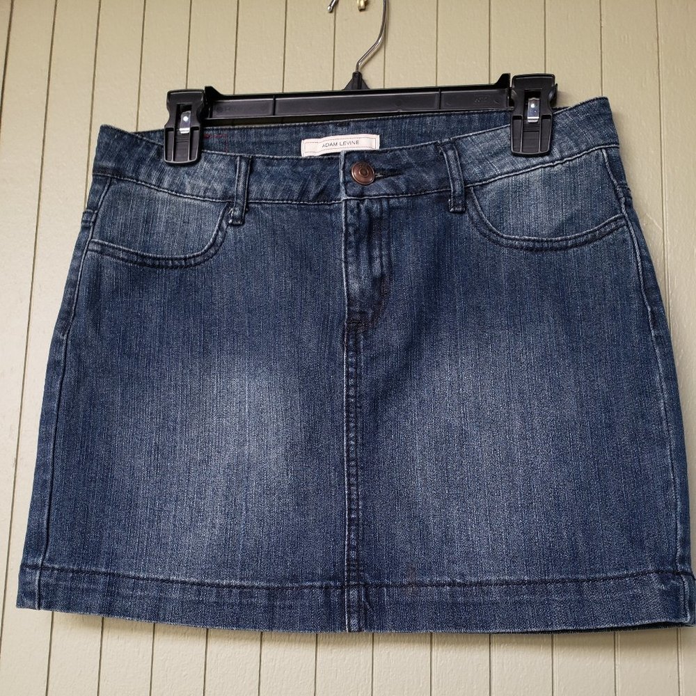 Denim mini skirt 5/6
